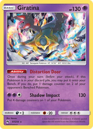 Giratina 97/214 - Lost Thunder