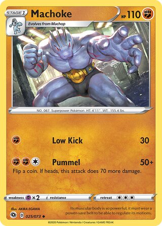Machoke 025/073 - Champion's Path