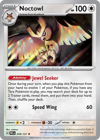 Noctowl 078/131 - Prismatic Evolutions