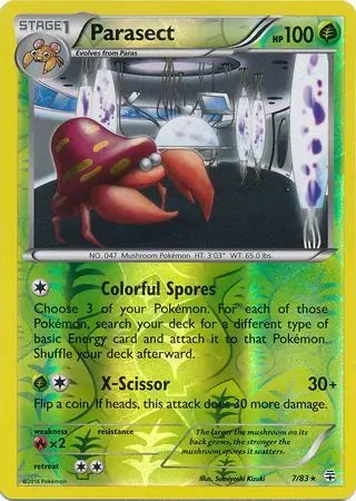 Parasect 7/83 - Generations