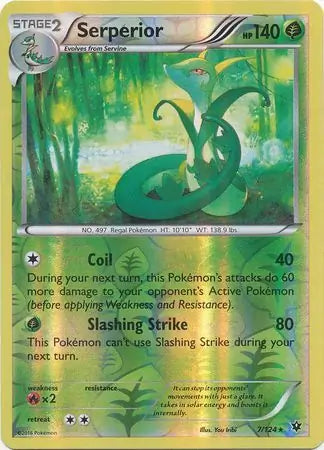 Serperior 7/124 - Fates Collide