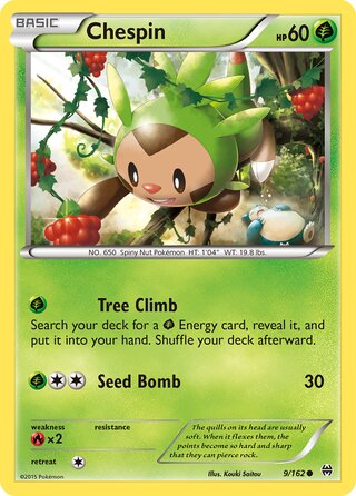 Chespin 9/162 - BREAKthrough
