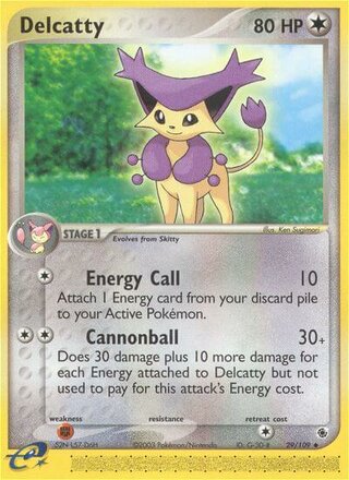 Delcatty 29/109 - Ruby & Sapphire