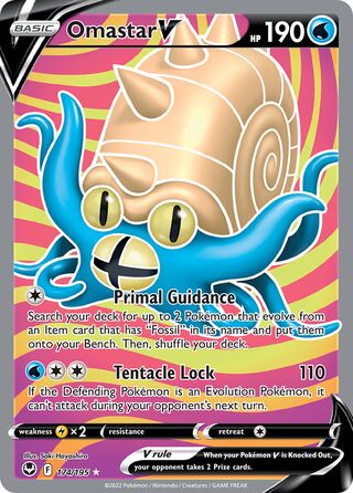 Omastar V 174/195 - Silver Tempest