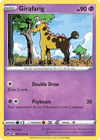 Girafarig 061/159 - Crown Zenith