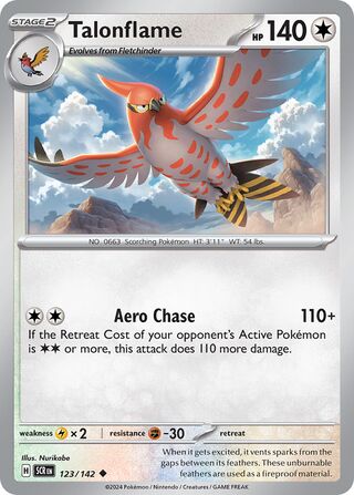 Talonflame 123/142 - Stellar Crown