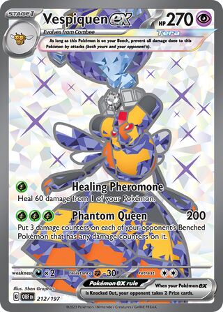 Vespiquen ex 212/197 - Obsidian Flames