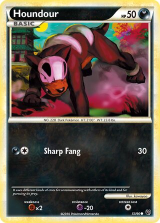 Houndour 53/90 - Undaunted