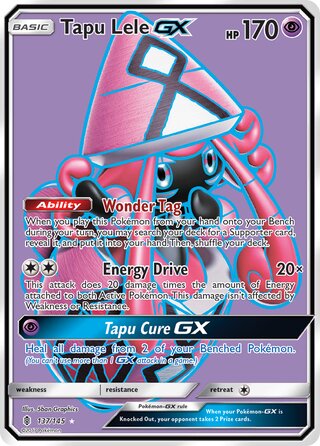 Tapu Lele-GX 137/145 - Guardians Rising