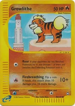 Growlithe 80/147 - Aquapolis