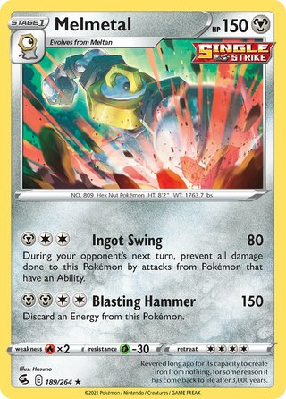 Melmetal 189/264 - Fusion Strike