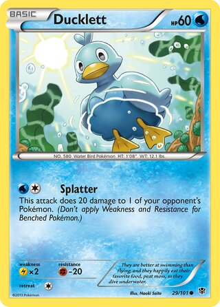 Ducklett 29/101 - Plasma Blast