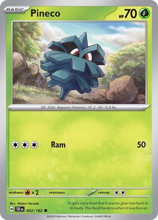 Pineco 002/162 - Temporal Forces