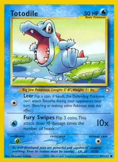 Totodile 81/111 - Neo Genesis