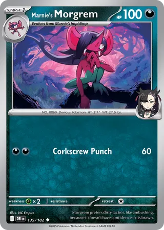 Marnie's Morgrem 135/182 - Destined Rivals