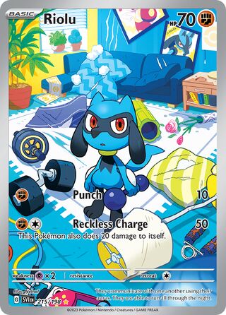 Riolu 215/198 - Scarlet & Violet Base