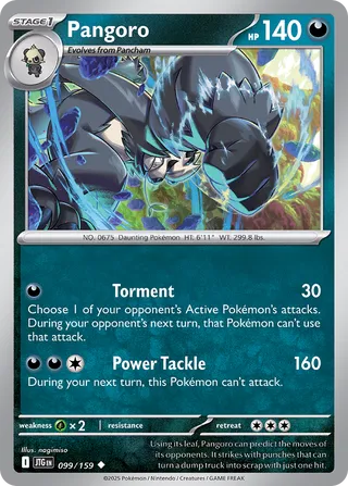 Pangoro 099/159 - Journey Together