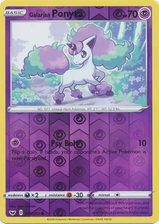 Galarian Ponyta 081/202 - Sword & Shield Base