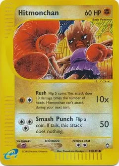 Hitmonchan 81/147 - Aquapolis