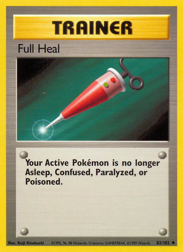 Full Heal 82/102 - Base Set