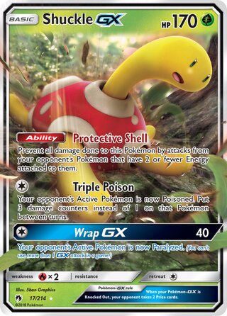 Shuckle-GX 17/214 - Lost Thunder
