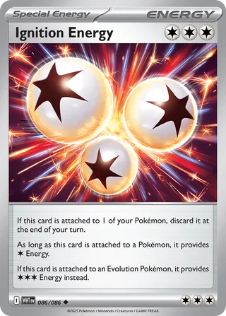 Ignition Energy 086/086 - White Flare