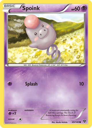 Spoink 49/146 - XY Base