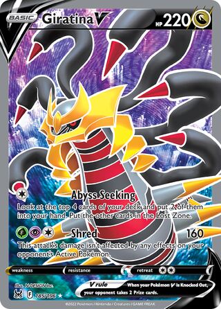 Giratina V 185/196 - Lost Origin
