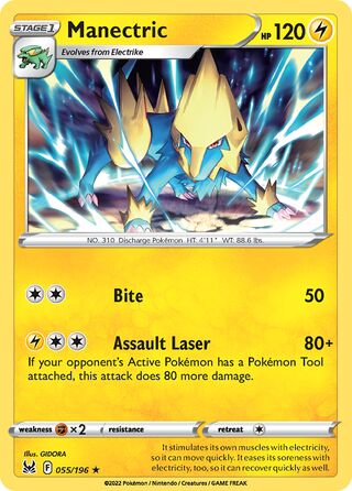 Manectric 055/196 - Lost Origin