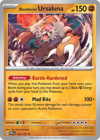 Bloodmoon Ursaluna 054/131 - Prismatic Evolutions