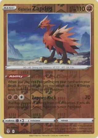 Galarian Zapdos 082/203 - Evolving Skies