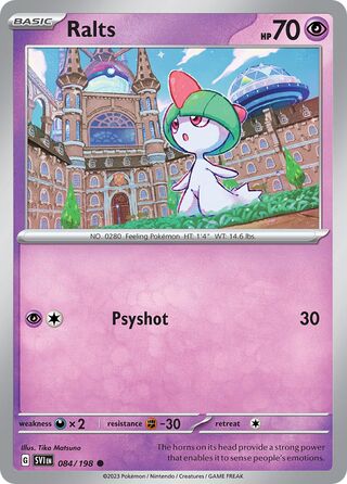 Ralts 084/198 - Scarlet & Violet Base