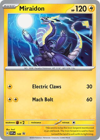 Miraidon 148 - Scarlet & Violet Promos