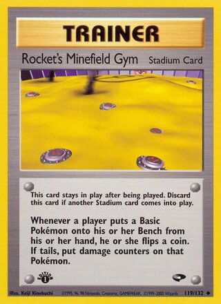 Rocket's Minefield Gym 119/132 - Gym Heroes