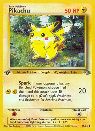 Pikachu 60/64 - Jungle