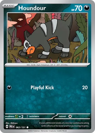 Houndour 062/131 - Prismatic Evolutions
