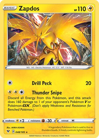Zapdos 048/185 - Vivid Voltage