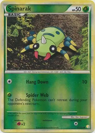 Spinarak 83/123 - HeartGold & SoulSilver