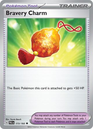 Bravery Charm 173/193 - Paldea Evolved