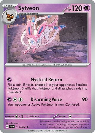 Sylveon 022/064 - Shrouded Fable