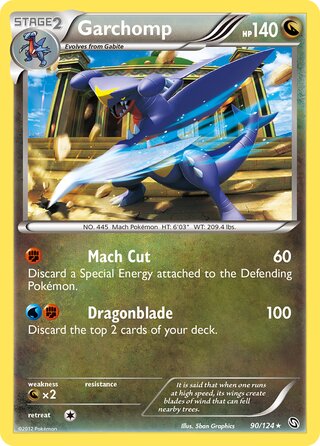 Garchomp 90/124 - Dragons Exalted