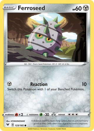 Ferroseed 123/185 - Vivid Voltage