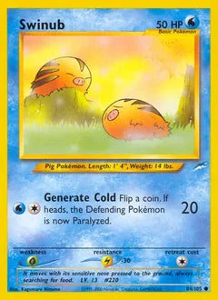 Swinub 84/105 - Neo Destiny