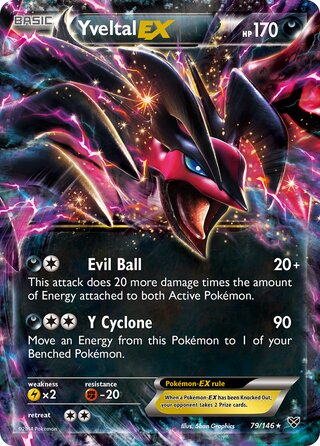 Yveltal-EX 79/146 - XY Base