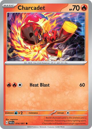 Charcadet 014/091 - Paldean Fates