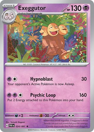Exeggutor 024/091 - Paldean Fates