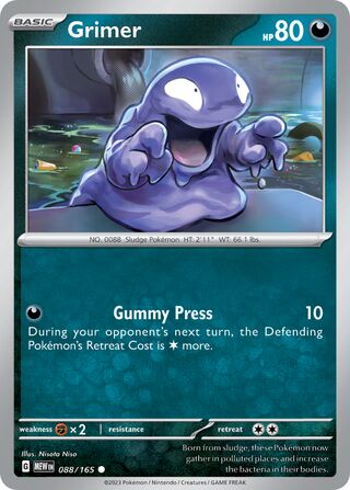 Grimer 088/165 - Scarlet & Violet 151
