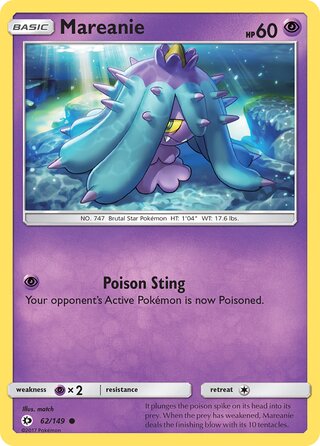 Mareanie 62/149 - Sun & Moon Base