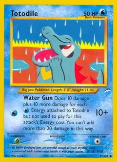 Totodile 85/105 - Neo Destiny