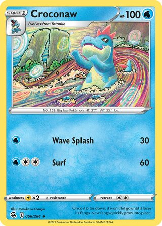Croconaw 056/264 - Fusion Strike